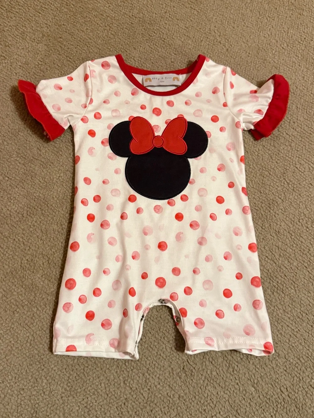 Girls Boutique Minnie Mouse Outfit